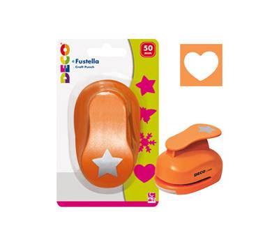 Fustella - motivo cuore - dimensione sagoma 50 mm - Deco - 11162/3 - 8004957111644 - DMwebShop