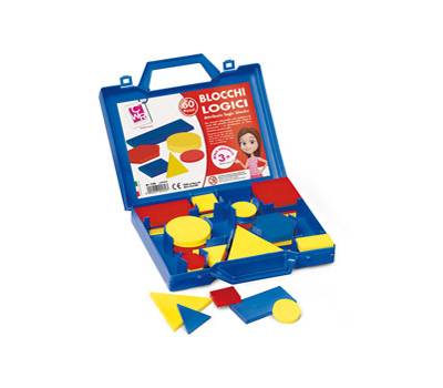 Figure logiche - valigetta 60 pezzi - Cwr - 1102 - 8004957000627 - DMwebShop