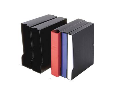 Custodia per raccoglitore 100 - f.to utile 22 x 30 cm - dorso 13,5 cm - A4 - nero - Sei Rota - 67149910 - 8004972027333 - DMwebShop