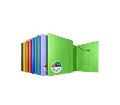Cartelle 3L Garda - PPL - 26,5 x 35 cm - dorso 10 mm - colori assortiti - conf. 24 pezzi - Plastibor - P0001090 - 8000851010182 - DMwebShop
