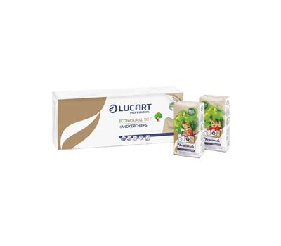 Pacchetti da 9 fazzoletti 4 veli - conf. 10 pezzi - Lucart - 843166J - 8005892346603 - DMwebShop