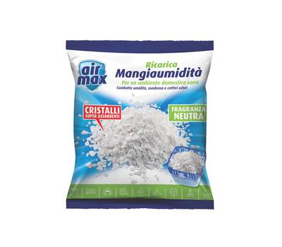 Ricarica sali assorbiumidita' - neutro - 1 kg - Air Max - D0737 - 8023779007317 - DMwebShop Ricarica sali assorbiumidita' - neutro - 1 kg - Air Max - D0737 - 8023779007317 - DMwebShop