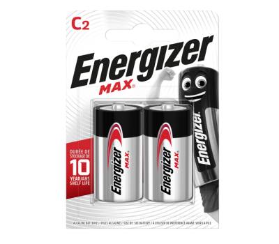 Pile C mezza torcia - 1,5 V - Max - blister 2 pezzi - Energizer - E301533200 - 7638900426809 - DMwebShop
