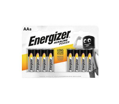 Pile stilo AA - 1,5 V - Alkaline Power - blister 8 pezzi - Energizer - E300839400 - 7638900410686 - DMwebShop