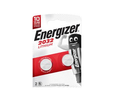 Pile CR2032 Lithium - 3 V - specialistiche - blister 2 pezzi - Energizer - E304127202 - 7638900248357 - DMwebShop