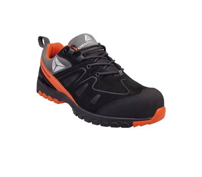 Calzatura di sicurezza Brooklyn S3 SRC - tomaia in pelle scamosciata - numero 39 - nero - Deltaplus - BROOKS3NO39 - 3295249230425 - DMwebShop