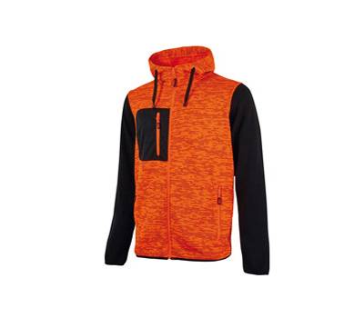 Felpa da lavoro Rainbow - taglia XXL - arancione fluo - U-power - EY174OF-XXL - 8033546413500 - DMwebShop