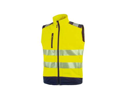 Gilet alta visibilta' Softshell Dany - taglia XL - giallo fluo - U-power - HL173YF-XL - 8033546410134 - DMwebShop