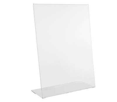 Portadepliant con base a L - A6 - 10,5 x 15 cm - conf. 6 pezzi - Lebez - 80986 - 8007509096918 - DMwebShop