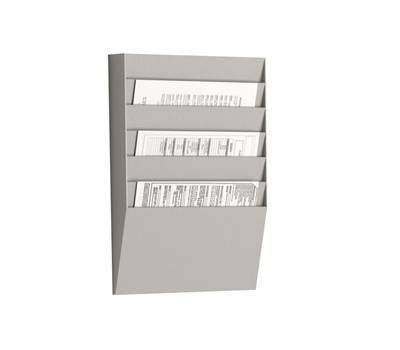 Portadepliant wall organizers - a 6 tasche A4 orizzontali - 31,1 x 7,9 x 50,2 cm - Paperflow - K500002 - 3660141881899 - DMwebShop