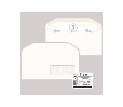 Busta KAMI GOMMATE bianca carta riciclata FSC con finestra - 110 x 230 mm - 100 gr - conf. 500 pezzi - Pigna - 0250002AM - 8059020921439 - DMwebShop Busta KAMI GOMMATE bianca carta riciclata FSC con finestra - 110 x 230 mm - 100 gr - conf. 500 pezzi - Pigna - 0250002AM - 8059020921439 - DMwebShop