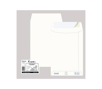 Busta sacco KAMI STRIP bianca carta riciclata FSC - 162 x 229 mm - 100 gr - conf. 500 pezzi - Pigna - 0250007C5 - 8059020921507 - DMwebShop