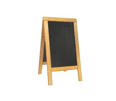 Lavagna Sandwich Nature - legno naturale - 131 x 72,7 x 72 cm - Securit - SBS-N-135 - 8717624245251 - DMwebShop