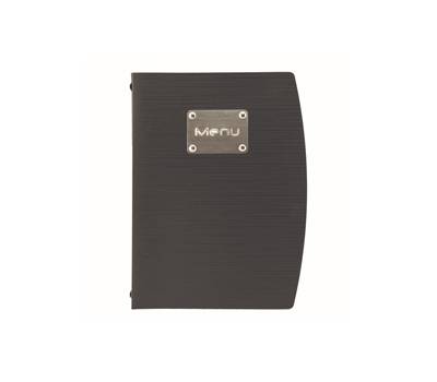 Portamenu' Rio - A5 - 18 x 23,5 cm - 1 inserto doppio - nero - Securit - MC-RCA5-BL - 8719075286036 - DMwebShop
