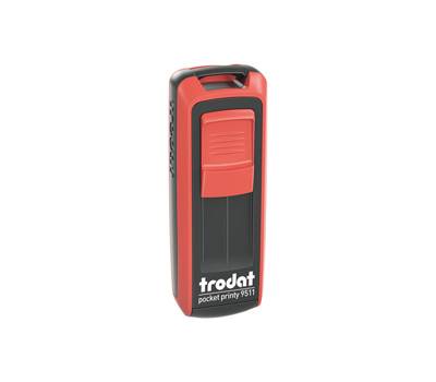 Timbro tascabile Pocket Printy 9512 - personalizzabile - autoinchiostrante - 47 x 18 mm - 4 righe - Trodat - 149168 - 190084491686 - DMwebShop