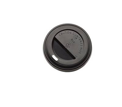 Tappo in polistirene per bicchiere da 290 ml - nero - conf. 1000 pezzi - Leone - H0742 - 8024112937797 - DMwebShop