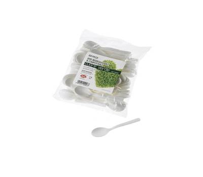 Cucchiaino in CPLA - 10 cm - conf. 100 pezzi - Leone - Q2043.S - 8024112020437 - DMwebShop
