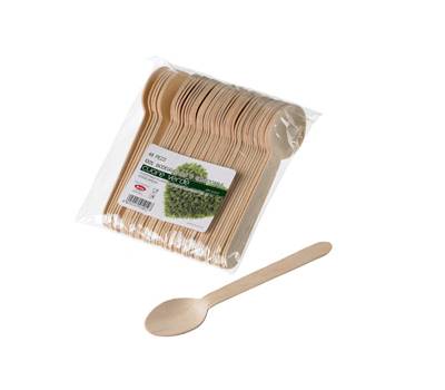 Cucchiai in legno - 16 cm - conf. 48 pezzi - Leone - Q1012 - 8024112910127 - DMwebShop