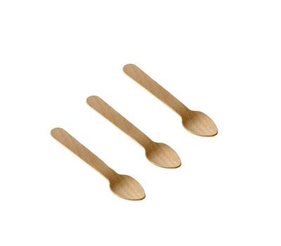 Cucchiaini in legno - 9,5 cm - conf. 48 pezzi - Leone - Q1014 - 8024112007377 - DMwebShop