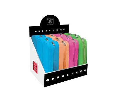 Bustina silicone Soft Touch Monocromo 80x200x60 mm colori assortiti fluo - 8430
