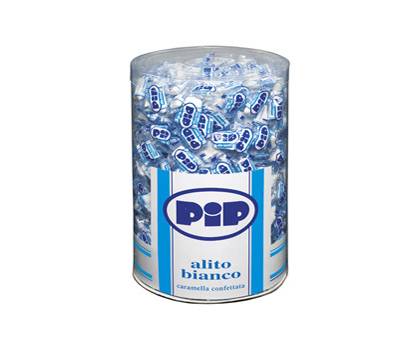Caramelle confettate alito bianco barattolo 800 pezzi - 1313