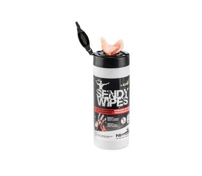 Salviette umidificate Sendy Wipes in tubo 17 x 20 cm - 12073