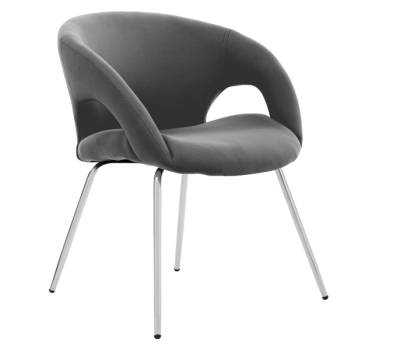 Seduta visitatore Pensacola grigio - 7678