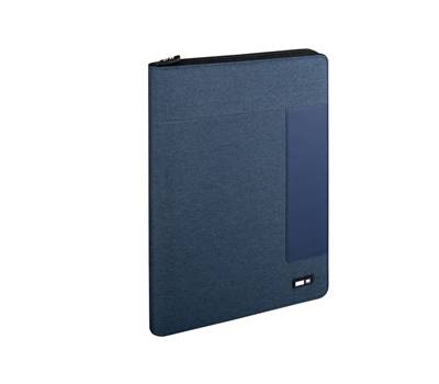 Portablocco - tessuto - blu - 26 x 34 cm - City Time - 61740. - 8002787617404 - DMwebShop