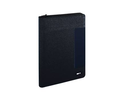 Portablocco - tessuto - nero - 26 x 34 cm - City Time - 61739. - 8002787617398 - DMwebShop