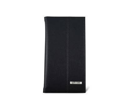 Portabiglietti da visita Professional - similpelle - nero - 12,5 x 23,5 cm - City Time - 4852-N - 8002787048529 - DMwebShop