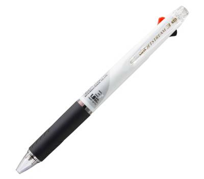 Roller Jetstream - fusto bianco - punta 1 mm - 3 colori - Uni Mitsubishi - M SXE3-400-10 BI - 4902778246245 - DMwebShop