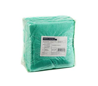 Panni microfibra Ultrega - 40 x 40 cm - verde - pack 10 pezzi - Perfetto - 26603 - 8052474266033 - DMwebShop