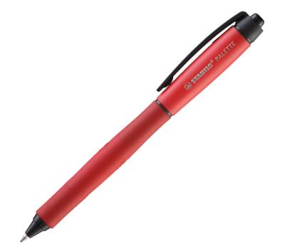 Roller gel a sfera a scatto Palette - rosso - conf. 10 pezzi - Stabilo - 268/40-01 - 9556091163014 - DMwebShop