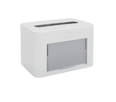 Dispenser personalizzabile - per tovaglioli interfogliati - bianco - Papernet - 417192 - 8024929271923 - DMwebShop
