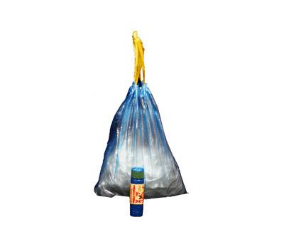 Sacchi - 50 x 60 cm - 30 lt - 13 micron - con maniglie - azzurro - conf. 15 pezzi - Rolsac - 10189 - 8010405000200 - DMwebShop