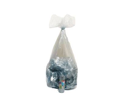 Sacchi - 70 x 110 cm - 110 lt - 22 micron - azzurro trasparente - conf. 10 pezzi - Rolsac - 10465 - 308010405020079 - DMwebShop