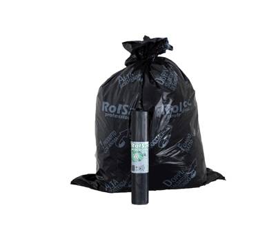 Sacchi - 72 x 110 cm - 110 lt - 47 micron - nero - conf. 10 pezzi - Rolsac - 25240-2 - 8010405014023 - DMwebShop