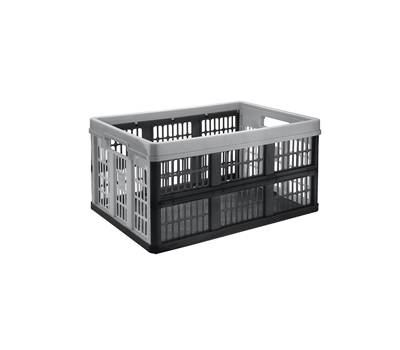 Cassa pieghevole - 47,5 x 35 x 23,9 cm - plastica - grigio - Cep - 2310150011 - 8009404310151 - DMwebShop