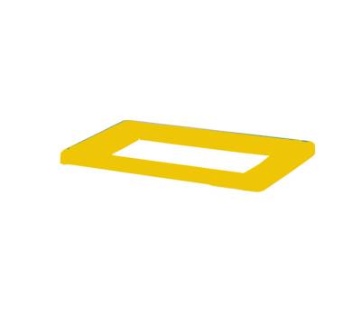 Coperchio per contenitore Bob Color 20 x 2 cm giallo Medial 790416 - 12212