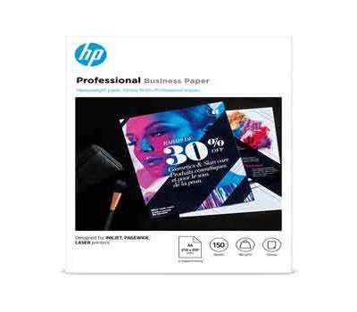 Confezione da 150 fogli - carta professionale - lucida per getto d'inchiostro - A4 - Hp - 3VK91A - 192545168397 - DMwebShop