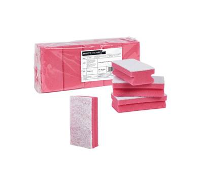 Spugna Pro Color rosso pack 10 pezzi - 15672