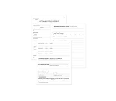 Registro cartella sanitaria di rischio - 34 pagine - 31 x 24,5 cm - Data Ufficio - DU131910000 - 8008842586883 - DMwebShop