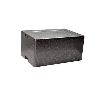 Cassa termica in polipropilene espanso per il trasporto alimenti 61 x 43 x 28,5 cm - 18836