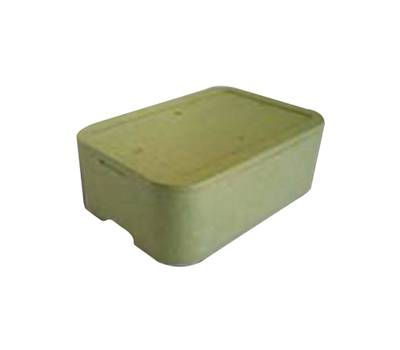 Cassa termica in polistirolo espanso per il trasporto alimenti 59,4 x 41,5 x 18,5 cm - 18807