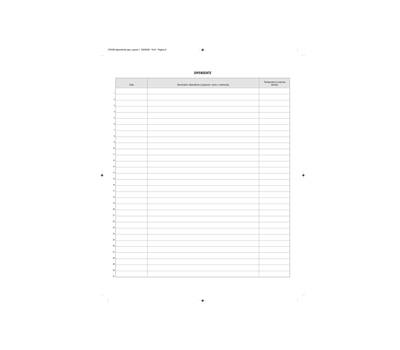 Registro rilevazione temperatura corporea 32 pagine 31x24,5 cm - 19778