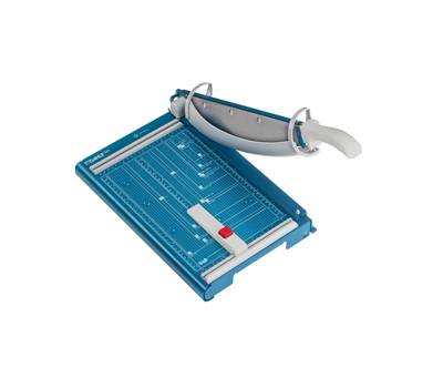 Taglierina a leva 561 con paramano rotante 44 x 26,5 cm 360 mm A4,35 fogli blu - 19043 Taglierina a leva 561 con paramano rotante 44 x 26,5 cm 360 mm A4,35 fogli blu - 19043