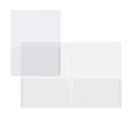 Cartellina con tasche Full - 21 x 29,7 cm - trasparente - King Mec 00111418