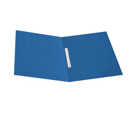 Cartelline semplici con pressino cartoncino Manilla - 200 gr - 25 x 34 cm - azzurro - conf. 50 pezzi - Cart. Garda