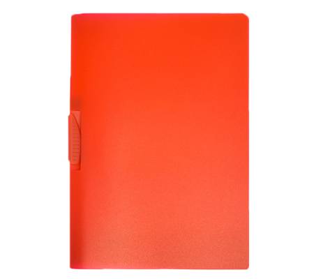 Cartellina con molla Clipper - 22 x 30 cm - trasparente rosso - conf. 20 pezzi - Fellowes - F007TR - 8015687009187 - DMwebShop