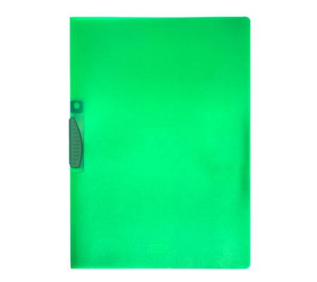 Cartellina con molla Clipper - 22 x 30 cm - trasparente verde - conf. 20 pezzi - Fellowes - F007TV - 8015687009194 - DMwebShop